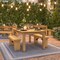 Flash Furniture Rectangle 38 in W, 60 in L, 30 in H, Pine Wood, Pinus Glabra, Light Natural XA-F-60X38-LN-GG - alternate 7